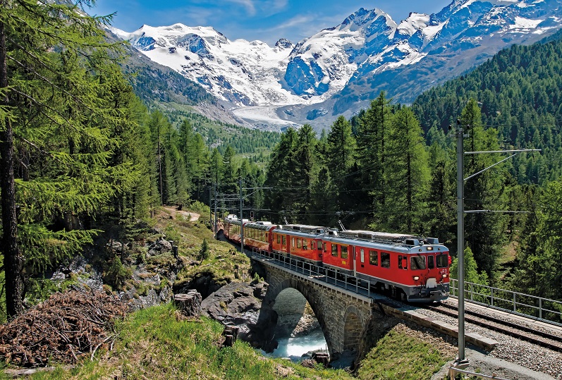 BERNINA EXPRESS E LA PIÙ PICCOLA CITTÀ MURATA D’EUROPA